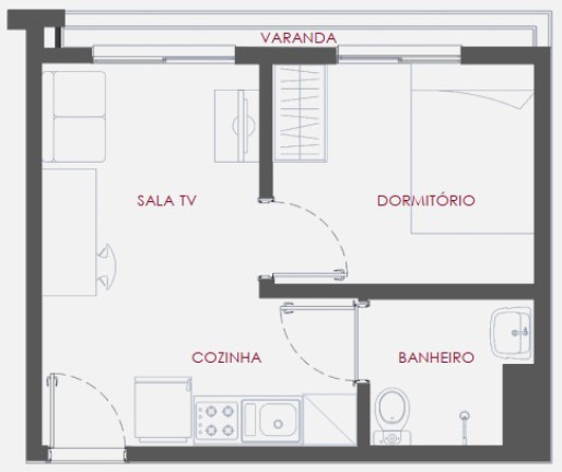 Imagem Apartamento com 1 Quarto à Venda, 27 m² em Vila Monte Alegre - São Paulo Imagem Apartamento com 1 Quarto à Venda, 27 m² em Vila Monte Alegre - São Paulo