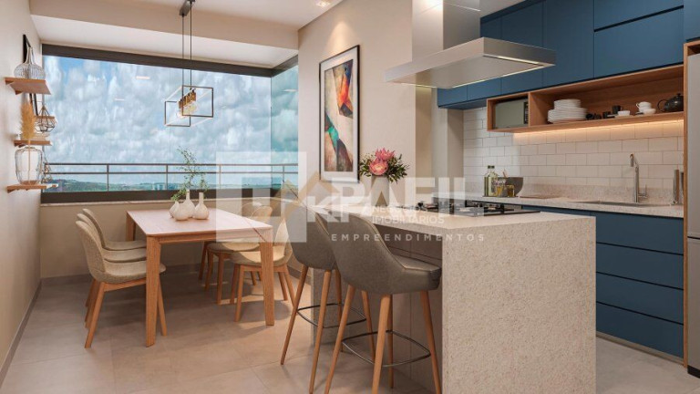 Imagem Apartamento com 2 Quartos à Venda, 55 m² em Jardim Olhos Dagua - Ribeirão Preto