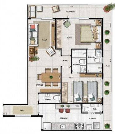 Imagem Imóvel com 3 Quartos à Venda, 140 m² em Recreio Dos Bandeirantes - Rio De Janeiro