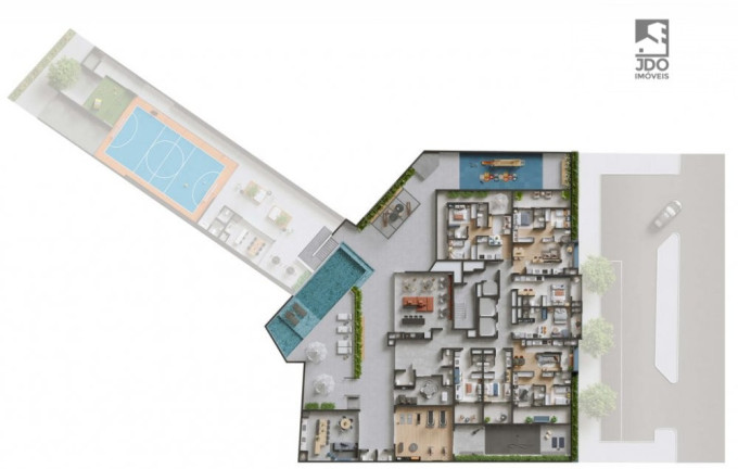 Imagem Apartamento com 1 Quarto à Venda, 31 m² em Portão - Curitiba Imagem Apartamento com 1 Quarto à Venda, 31 m² em Portão - Curitiba
