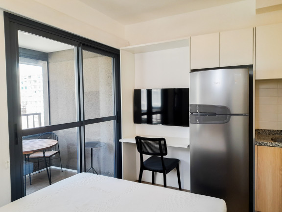 Imagem Apartamento com 1 Quarto para Alugar, 27 m² em Jardim Paulistano - São Paulo