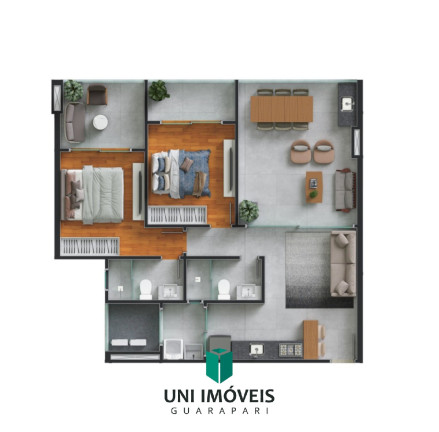 Imagem Apartamento com 3 Quartos à Venda, 83 m² em Praia Do Morro - Guarapari Imagem Apartamento com 3 Quartos à Venda, 83 m² em Praia Do Morro - Guarapari