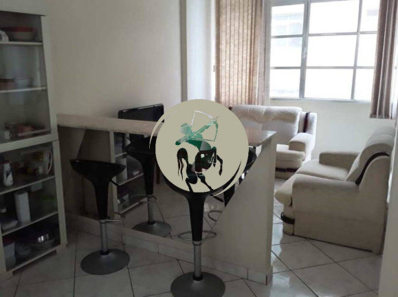 Imagem Apartamento com 1 Quarto à Venda, 55 m² em Pompeia - Santos