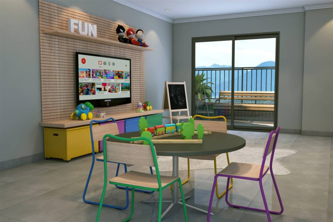 Imagem Apartamento com 2 Quartos à Venda, 72 m² em Canto Do Forte - Praia Grande