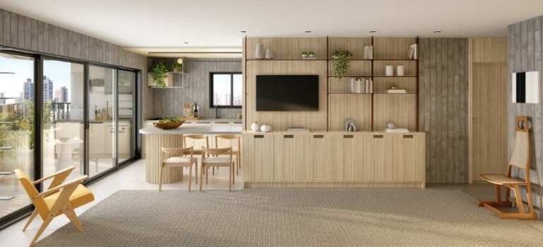 Imagem Apartamento com 1 Quarto à Venda, 54 m² em Setor Marista - Goiânia Imagem Apartamento com 1 Quarto à Venda, 54 m² em Setor Marista - Goiânia