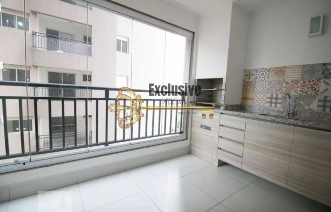 Apartamento com 3 Quartos à Venda, 96 m² em Vila Scarpelli - Santo André