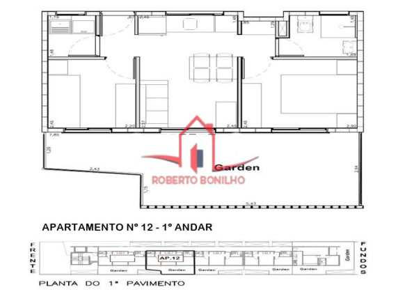 Imagem Apartamento com 2 Quartos à Venda, 53 m² em Vila Lilica - Santo André