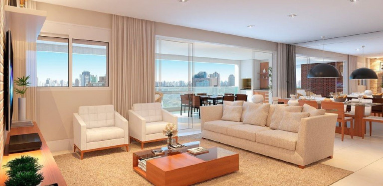 Imagem Apartamento com 4 Quartos à Venda, 164 m² em Brooklin - São Paulo Imagem Apartamento com 4 Quartos à Venda, 164 m² em Brooklin - São Paulo