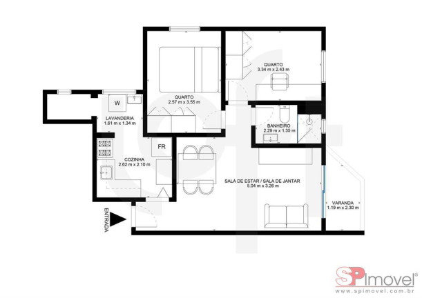 Imagem Apartamento com 2 Quartos à Venda, 65 m² em Vila Constança - São Paulo Imagem Apartamento com 2 Quartos à Venda, 65 m² em Vila Constança - São Paulo