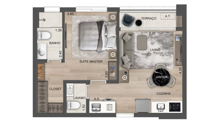 Imagem Imóvel com 1 Quarto à Venda, 42 m² em Sumarezinho - São Paulo Imagem Imóvel com 1 Quarto à Venda, 42 m² em Sumarezinho - São Paulo