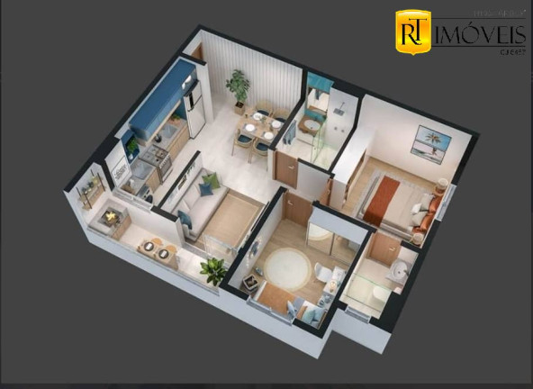 Imagem Apartamento com 2 Quartos à Venda, 45 m² em Baixo Grande - São Pedro Da Aldeia Imagem Apartamento com 2 Quartos à Venda, 45 m² em Baixo Grande - São Pedro Da Aldeia
