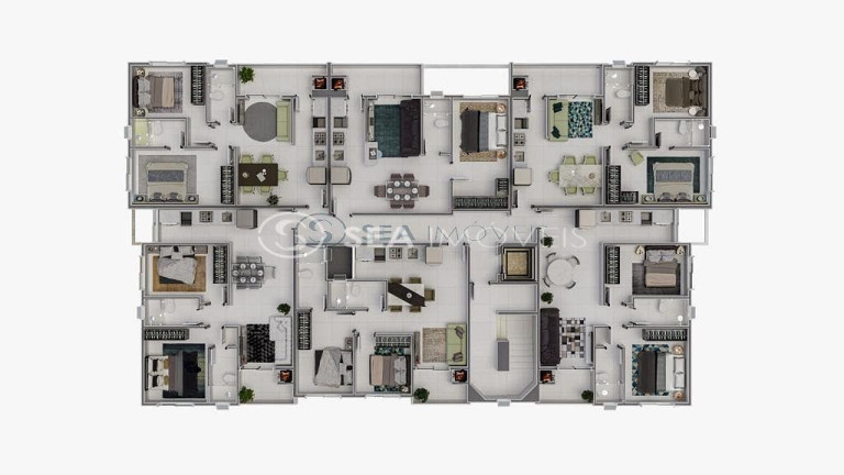 Imagem Apartamento com 2 Quartos à Venda, 58 m² em Nações - Balneário Camboriú Imagem Apartamento com 2 Quartos à Venda, 58 m² em Nações - Balneário Camboriú