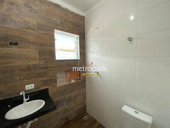 Imagem Sobrado com 3 Quartos à Venda, 125 m² em Vila Curuçá - Santo André