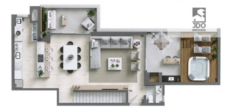 Imagem Cobertura com 3 Quartos à Venda, 224 m² em água Verde - Curitiba Imagem Cobertura com 3 Quartos à Venda, 224 m² em água Verde - Curitiba