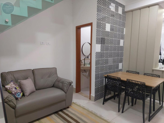 Imagem Casa de Condomínio com 2 Quartos à Venda, 60 m² em Maracanã - Praia Grande