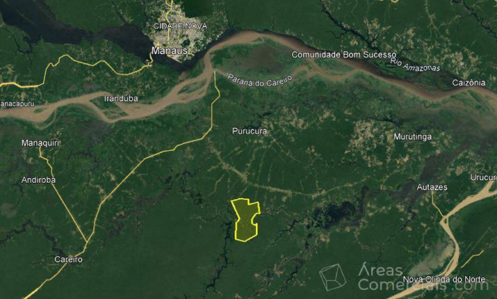 Imagem Chácara à Venda, 106.970.000 m² em Rural - Autazes Imagem Chácara à Venda, 106.970.000 m² em Rural - Autazes