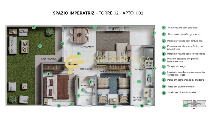 Imagem Apartamento com 2 Quartos à Venda, 41 m² em Paralela - Salvador Imagem Apartamento com 2 Quartos à Venda, 41 m² em Paralela - Salvador