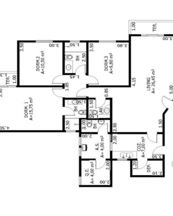 Imagem Imóvel com 3 Quartos à Venda, 92 m² em Vila Andrade - São Paulo