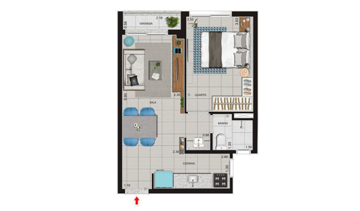 Imagem Imóvel com 1 Quarto à Venda, 38 m² em Lapa - Rio De Janeiro Imagem Imóvel com 1 Quarto à Venda, 38 m² em Lapa - Rio De Janeiro