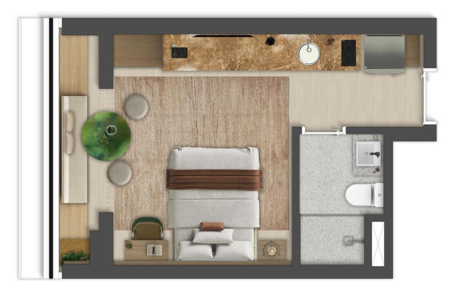 Imagem Imóvel com 1 Quarto à Venda, 29 m² em Vila Madalena - São Paulo