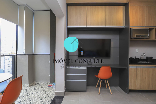 Imagem Apartamento com 1 Quarto para Alugar, 33 m² em Pinheiros - São Paulo