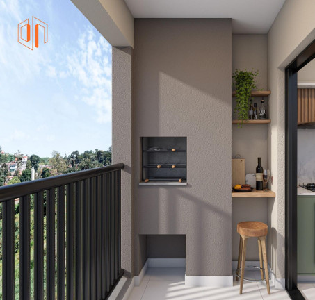 Imagem Apartamento com 2 Quartos à Venda, 46 m² em Vargem Grande - Pinhais