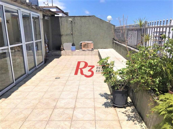 Imagem Cobertura com 3 Quartos à Venda, 215 m² em Boqueirão - Santos