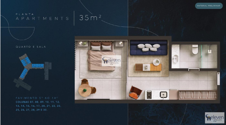 Imagem Apartamento com 2 Quartos à Venda, 58 m² em Ondina - Salvador
