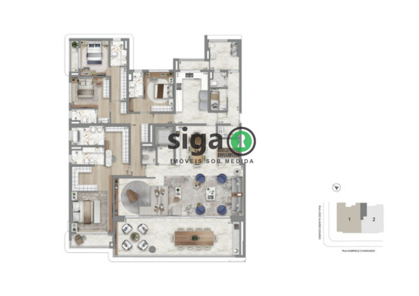 Imagem Apartamento com 4 Quartos à Venda, 341 m² em Campo Belo - São Paulo Imagem Apartamento com 4 Quartos à Venda, 341 m² em Campo Belo - São Paulo