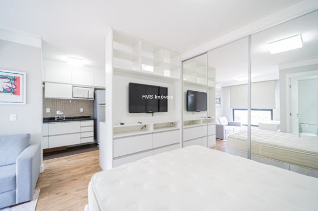 Imagem Imóvel com 1 Quarto para Alugar, 32 m² em Brooklin - São Paulo