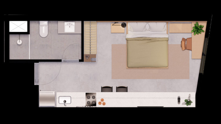 Imagem Imóvel com 1 Quarto à Venda, 28 m² em Brás - São Paulo Imagem Imóvel com 1 Quarto à Venda, 28 m² em Brás - São Paulo