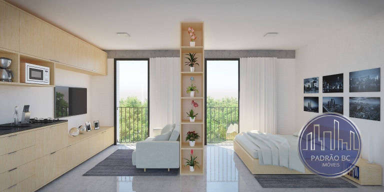 Imagem Apartamento com 1 Quarto à Venda, 23 m² em Portão - Curitiba