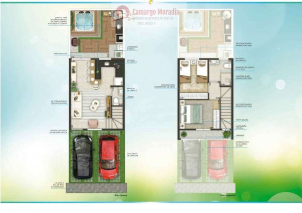 Imagem Casa de Condomínio com 3 Quartos à Venda, 95 m² em Jardim Modelo - Suzano