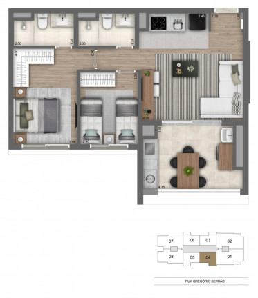 Imagem Imóvel com 2 Quartos à Venda, 65 m² em Vila Mariana - São Paulo