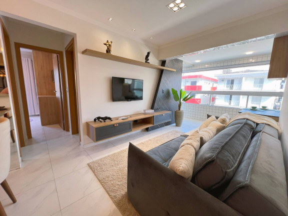 Apartamento com 2 Quartos à Venda, 100 m² em Guilhermina - Praia Grande