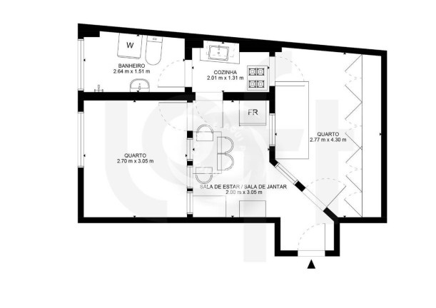 Imagem Apartamento com 2 Quartos à Venda, 37 m² em Santa Efigênia - São Paulo Imagem Apartamento com 2 Quartos à Venda, 37 m² em Santa Efigênia - São Paulo