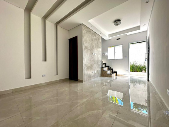 Imagem Casa de Condomínio com 2 Quartos à Venda, 57 m² em Canto Do Forte - Praia Grande