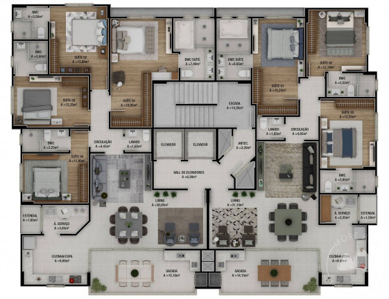 Imagem Apartamento com 4 Quartos à Venda, 159 m² em Meia Praia - Itapema Imagem Apartamento com 4 Quartos à Venda, 159 m² em Meia Praia - Itapema