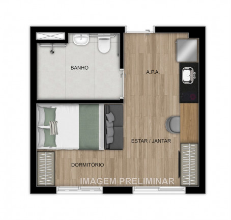 Imagem Imóvel com 1 Quarto à Venda, 25 m² em Penha - São Paulo Imagem Imóvel com 1 Quarto à Venda, 25 m² em Penha - São Paulo