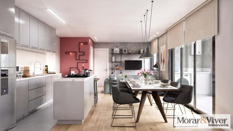 Imagem Apartamento com 1 Quarto à Venda, 31 m² em Tingui - Curitiba