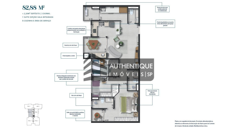 Imagem Apartamento com 3 Quartos à Venda, 85 m² em Vila Assunção - Santo André Imagem Apartamento com 3 Quartos à Venda, 85 m² em Vila Assunção - Santo André