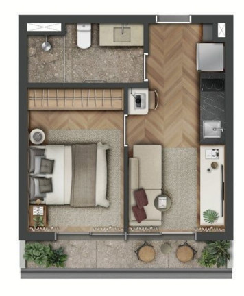 Imagem Apartamento com 1 Quarto à Venda, 33 m² em Pinheiros - São Paulo Imagem Apartamento com 1 Quarto à Venda, 33 m² em Pinheiros - São Paulo