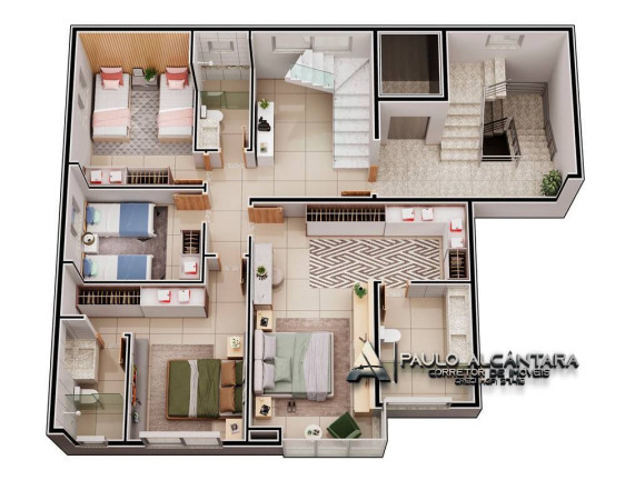 Imagem Apartamento com 3 Quartos à Venda, 108 m² em Bom Retiro - Ipatinga