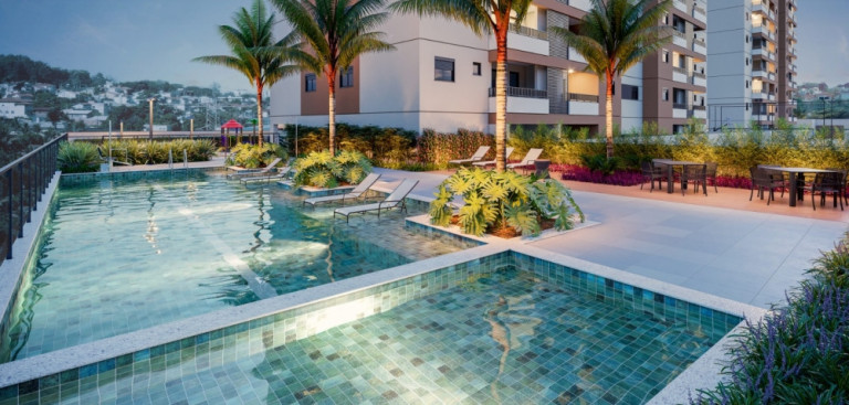 Imagem Apartamento com 2 Quartos à Venda, 62 m² em Ribeirânia - Ribeirão Preto