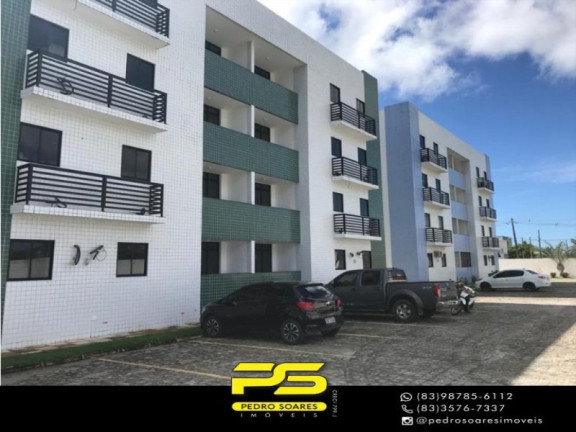 Apartamento com 2 Quartos à Venda, 61 m² em Paratibe - João Pessoa
