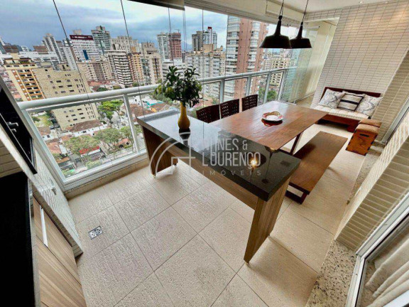 Imagem Apartamento com 3 Quartos à Venda, 181 m² em Gonzaga - Santos Imagem Apartamento com 3 Quartos à Venda, 181 m² em Gonzaga - Santos