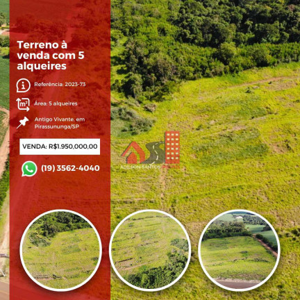 Terreno à Venda, 5 m² em área Rural De Pirassununga - Pirassununga