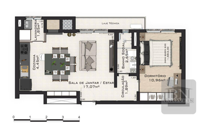 Imagem Apartamento com 1 Quarto à Venda, 53 m² em Centro - Santa Cruz Do Sul Imagem Apartamento com 1 Quarto à Venda, 53 m² em Centro - Santa Cruz Do Sul