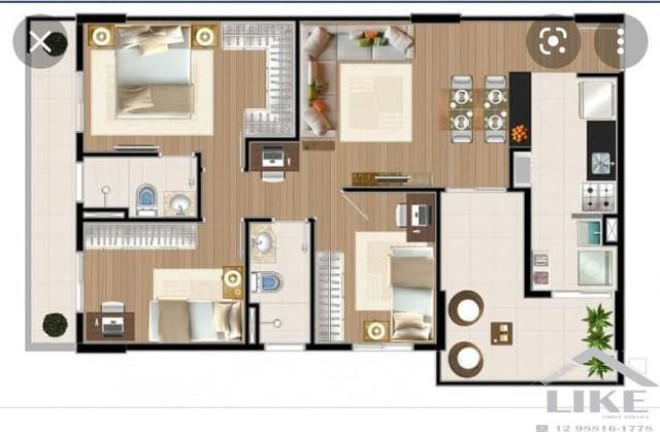 Imagem Imóvel com 3 Quartos à Venda, 20 m² em Jardim Estoril - São José Dos Campos Imagem Imóvel com 3 Quartos à Venda, 20 m² em Jardim Estoril - São José Dos Campos