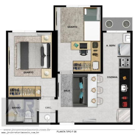 Imagem Imóvel com 2 Quartos à Venda, 38 m² em Praia Itaparica - Vila Velha Imagem Imóvel com 2 Quartos à Venda, 38 m² em Praia Itaparica - Vila Velha